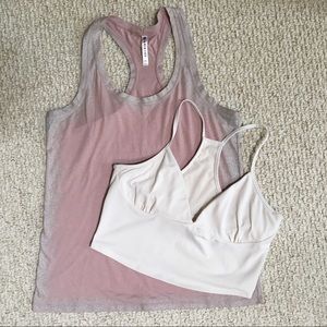 2 FABLETICS workout tops! Wms med